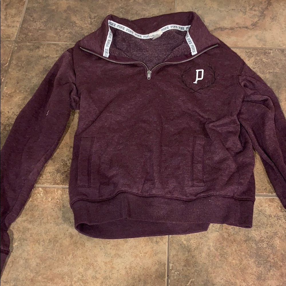 PINK quarter zip